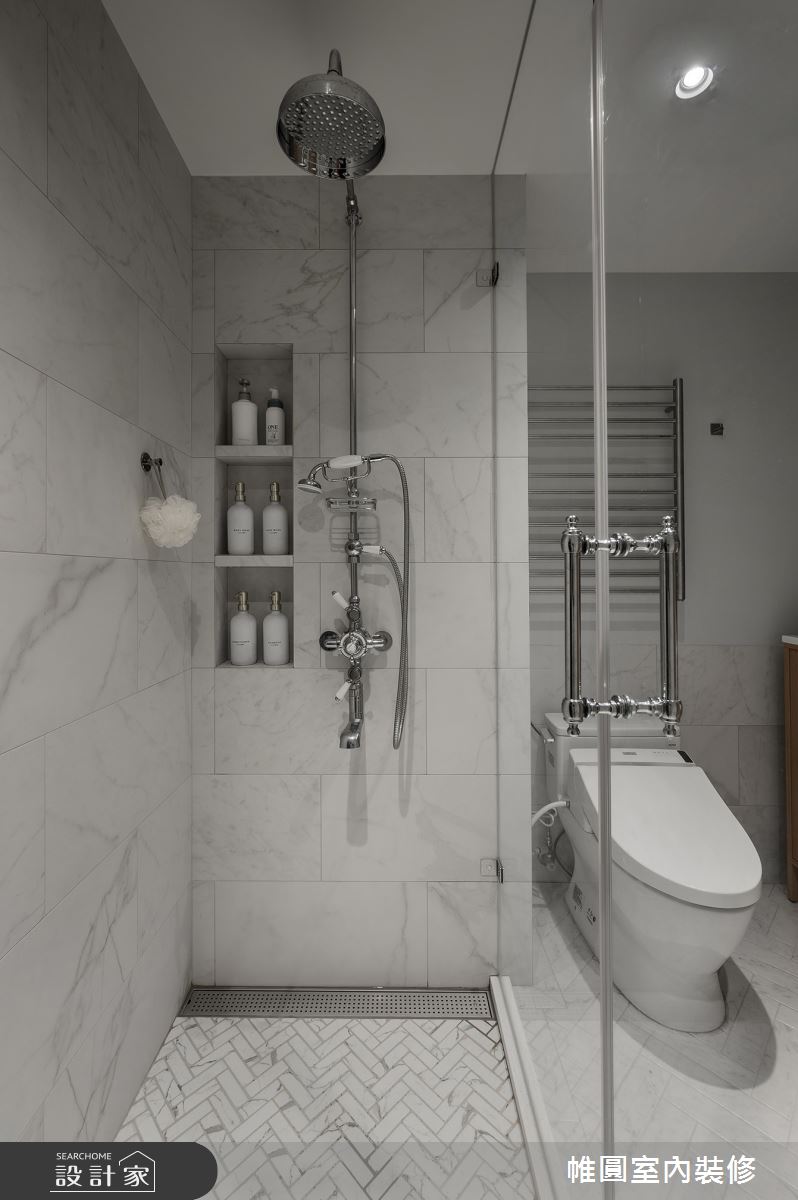 33坪老屋(16~30年)＿美式風浴室案例圖片＿帷圓‧定制 circle＿帷圓_C'est la vie·實現生活之24