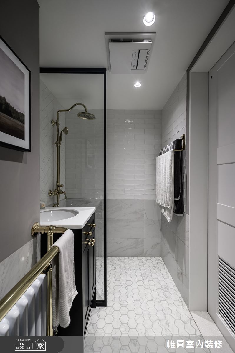 33坪老屋(16~30年)＿美式風浴室案例圖片＿帷圓‧定制 circle＿帷圓_C'est la vie·實現生活之26