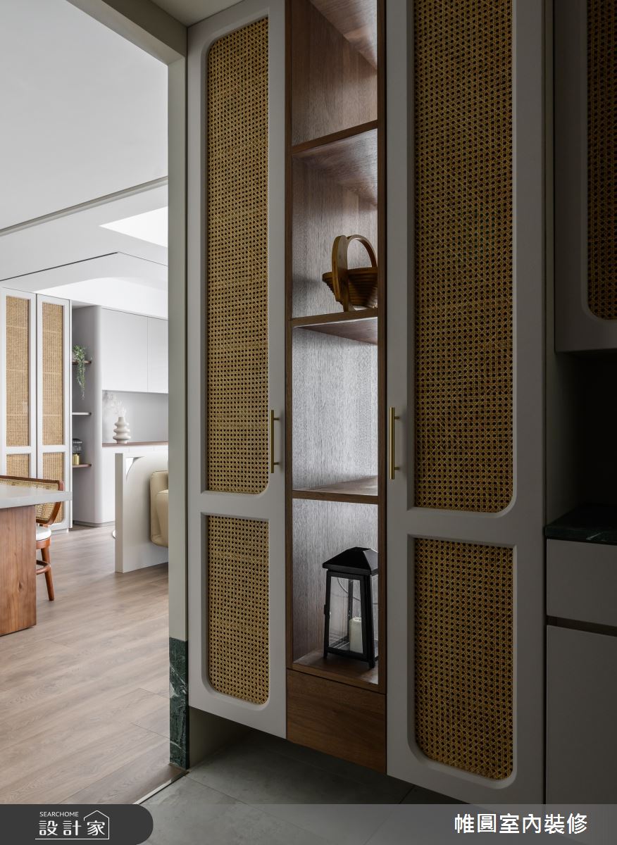 35坪新成屋(5年以下)＿混搭風玄關案例圖片＿帷圓‧定制 circle＿帷圓_點悅·生活之9