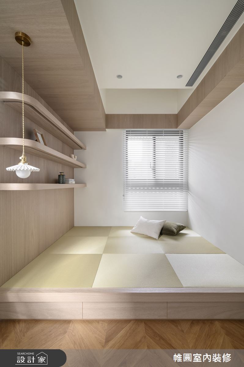 25坪新成屋(5年以下)＿混搭風和室多功能室案例圖片＿帷圓‧定制 circle＿帷圓_靜謐·境癒之14