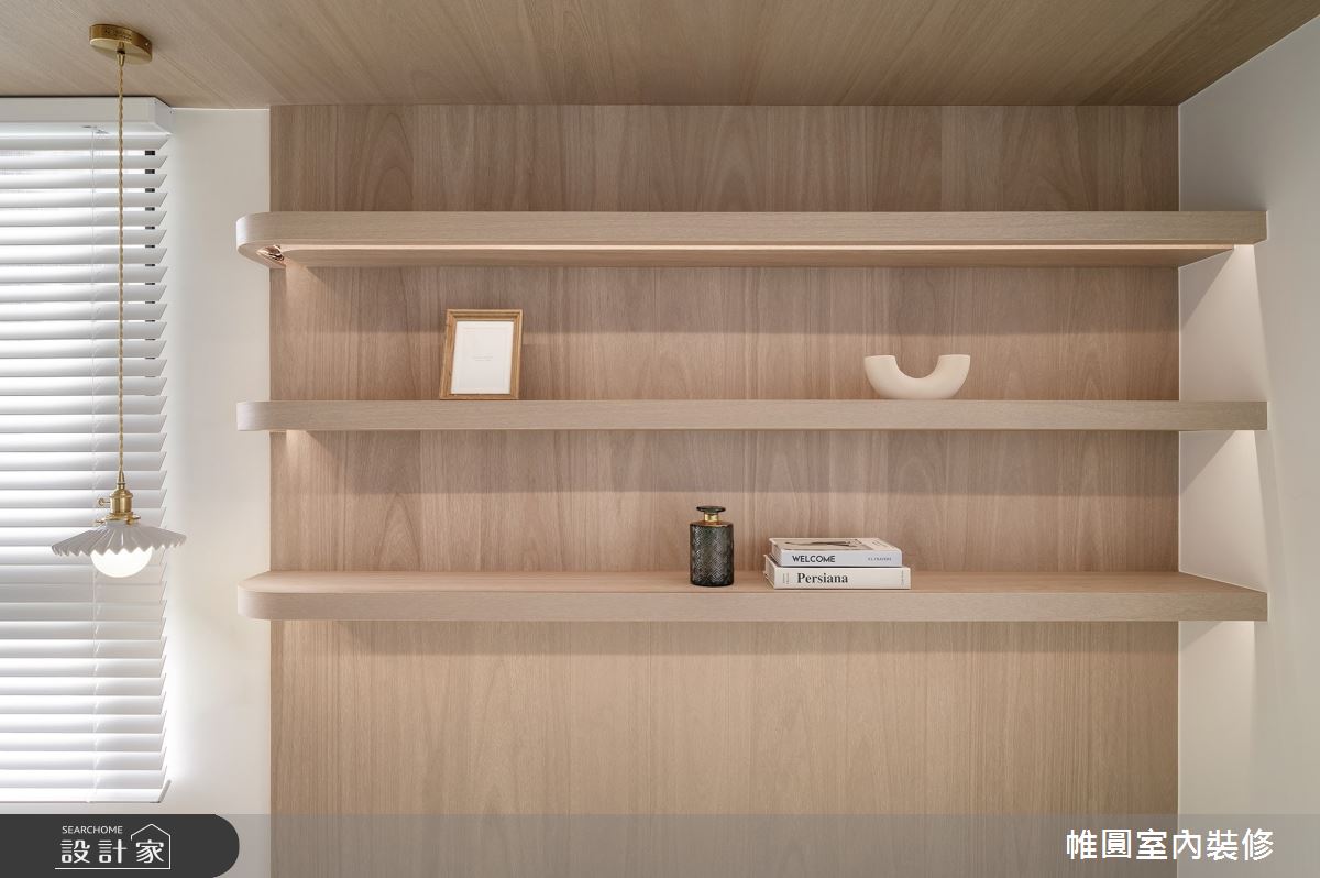 25坪新成屋(5年以下)＿混搭風和室多功能室案例圖片＿帷圓‧定制 circle＿帷圓_靜謐·境癒之15