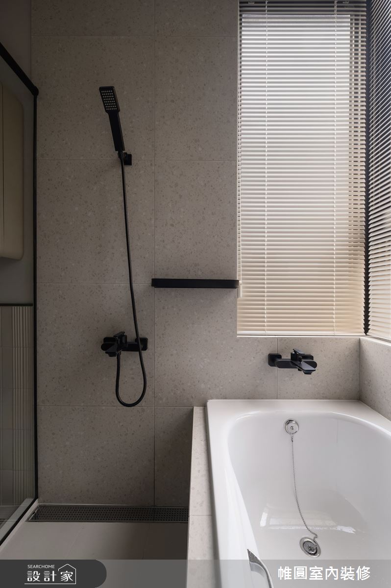 35坪老屋(16~30年)＿混搭風浴室案例圖片＿帷圓‧定制 circle＿帷圓_森覓·奶油宅之17