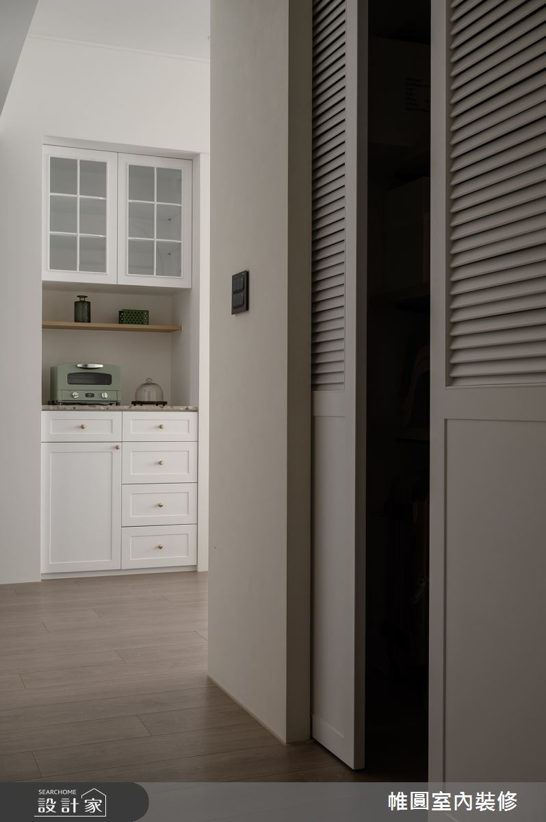 35坪老屋(16~30年)＿混搭風走廊案例圖片＿帷圓‧定制 circle＿帷圓_森覓·奶油宅之27