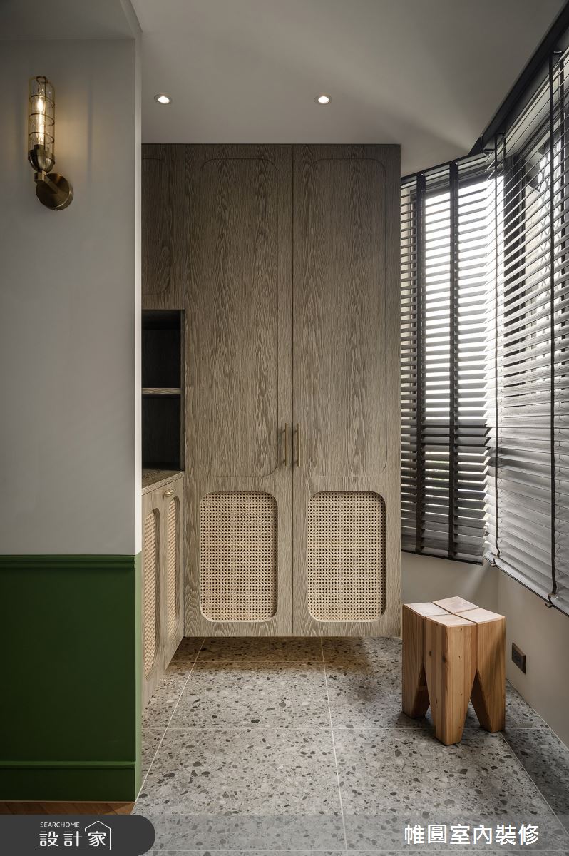 35坪中古屋(5~15年)＿混搭風玄關案例圖片＿帷圓‧定制 circle＿帷圓_寄託·歸心之所之1