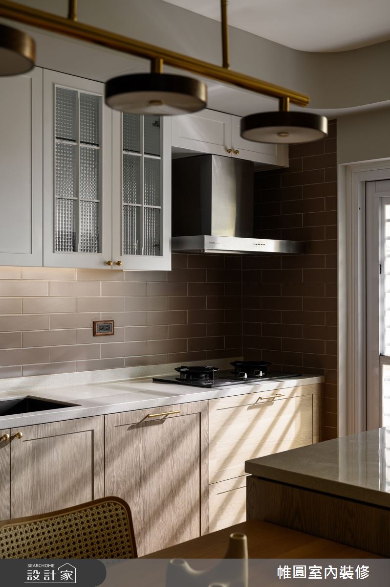 35坪中古屋(5~15年)＿混搭風餐廳廚房中島案例圖片＿帷圓‧定制 circle＿帷圓_寄託·歸心之所之13