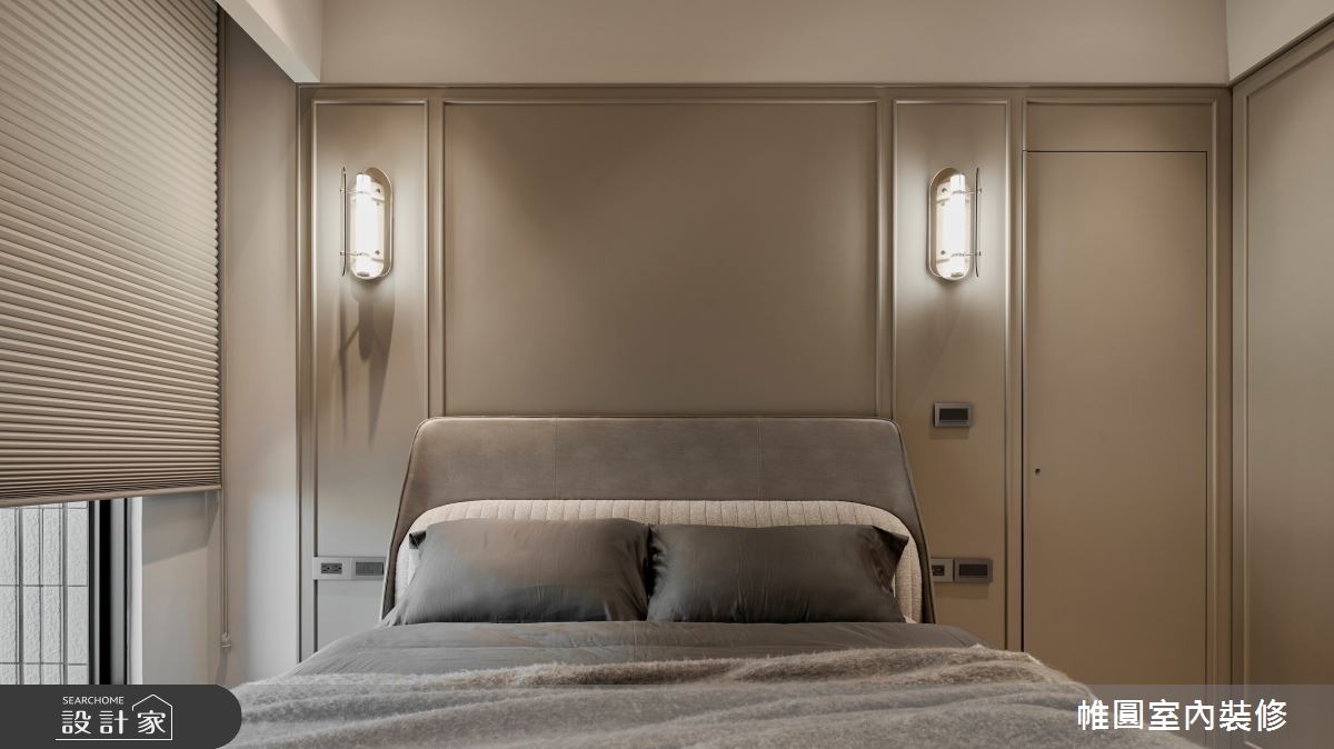 48坪新成屋(5年以下)＿混搭風臥室案例圖片＿帷圓‧定制 circle＿帷圓_La vie•生活家氛之17