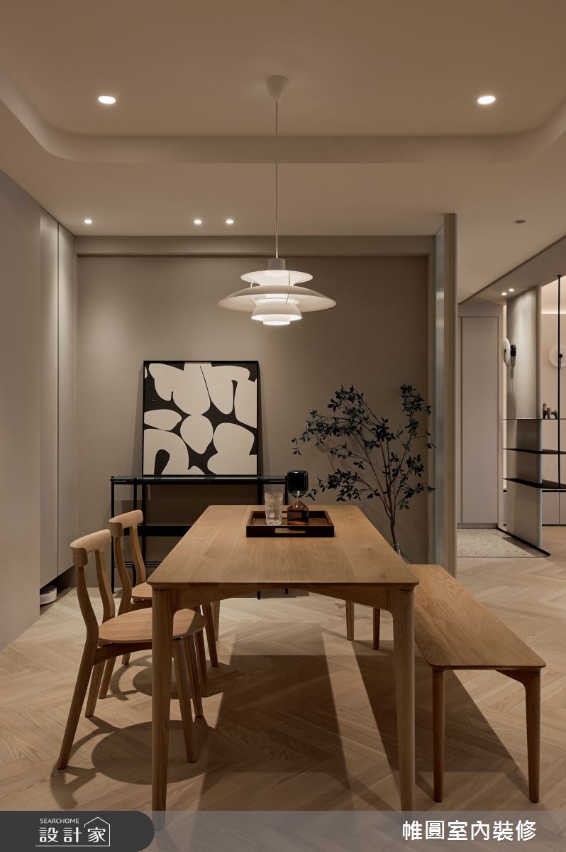 48坪新成屋(5年以下)＿混搭風餐廳案例圖片＿帷圓‧定制 circle＿帷圓_La vie•生活家氛之10