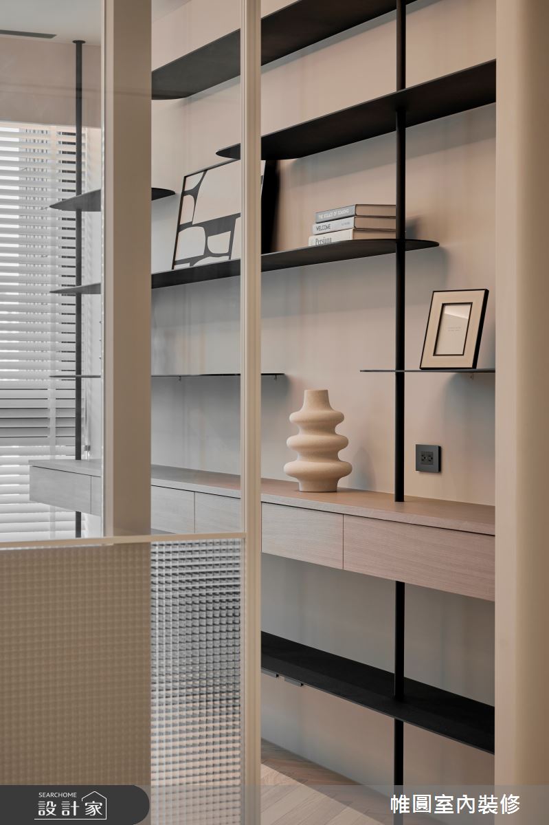 48坪新成屋(5年以下)＿混搭風書房案例圖片＿帷圓‧定制 circle＿帷圓_La vie•生活家氛之15
