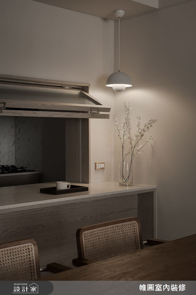 30坪老屋(16~30年)＿混搭風餐廳廚房案例圖片＿帷圓‧定制 circle＿帷圓_初生•流轉時光之17