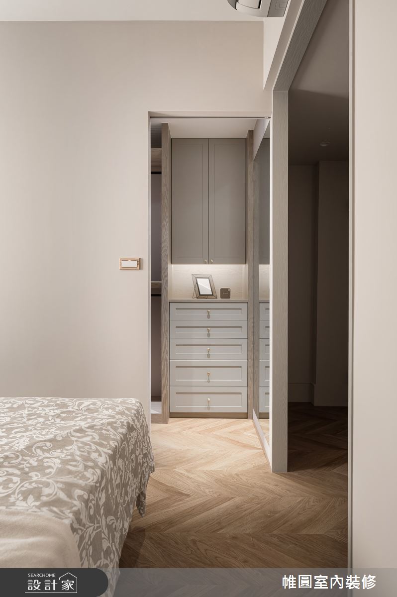 30坪老屋(16~30年)＿混搭風臥室案例圖片＿帷圓‧定制 circle＿帷圓_初生•流轉時光之24