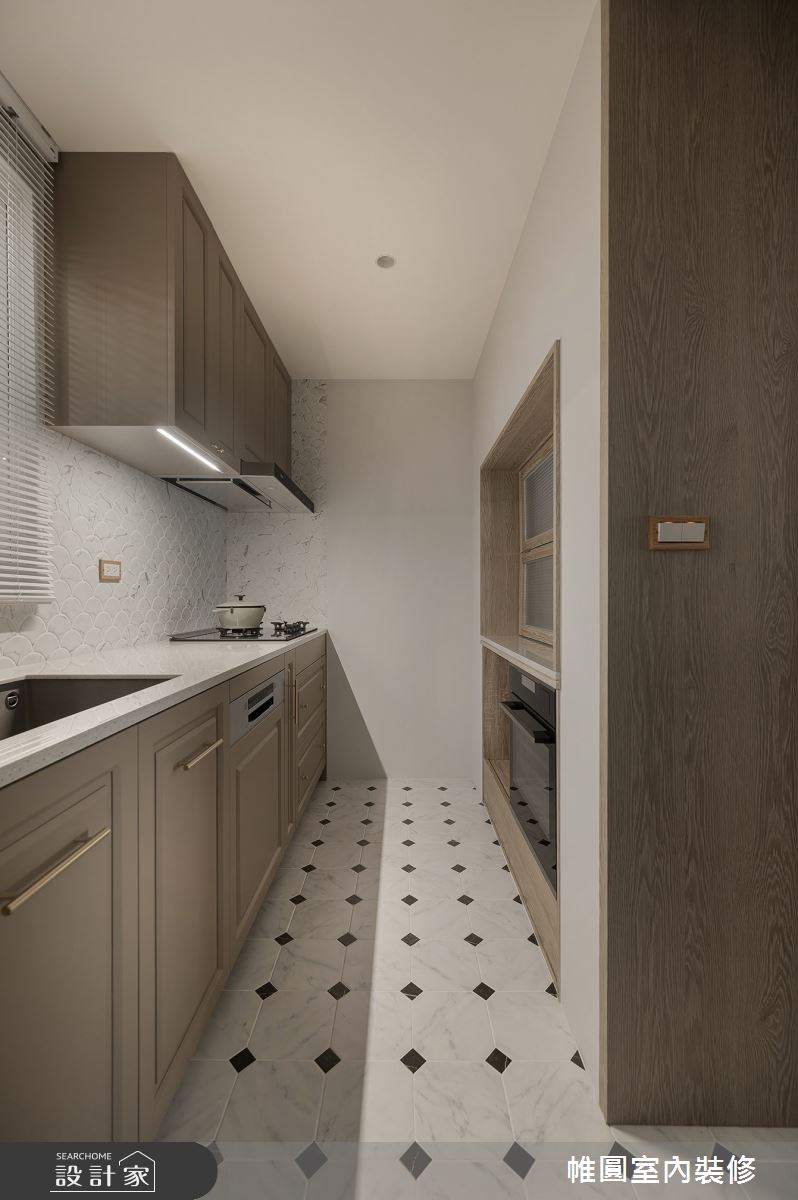 30坪老屋(16~30年)＿混搭風廚房案例圖片＿帷圓‧定制 circle＿帷圓_初生•流轉時光之20