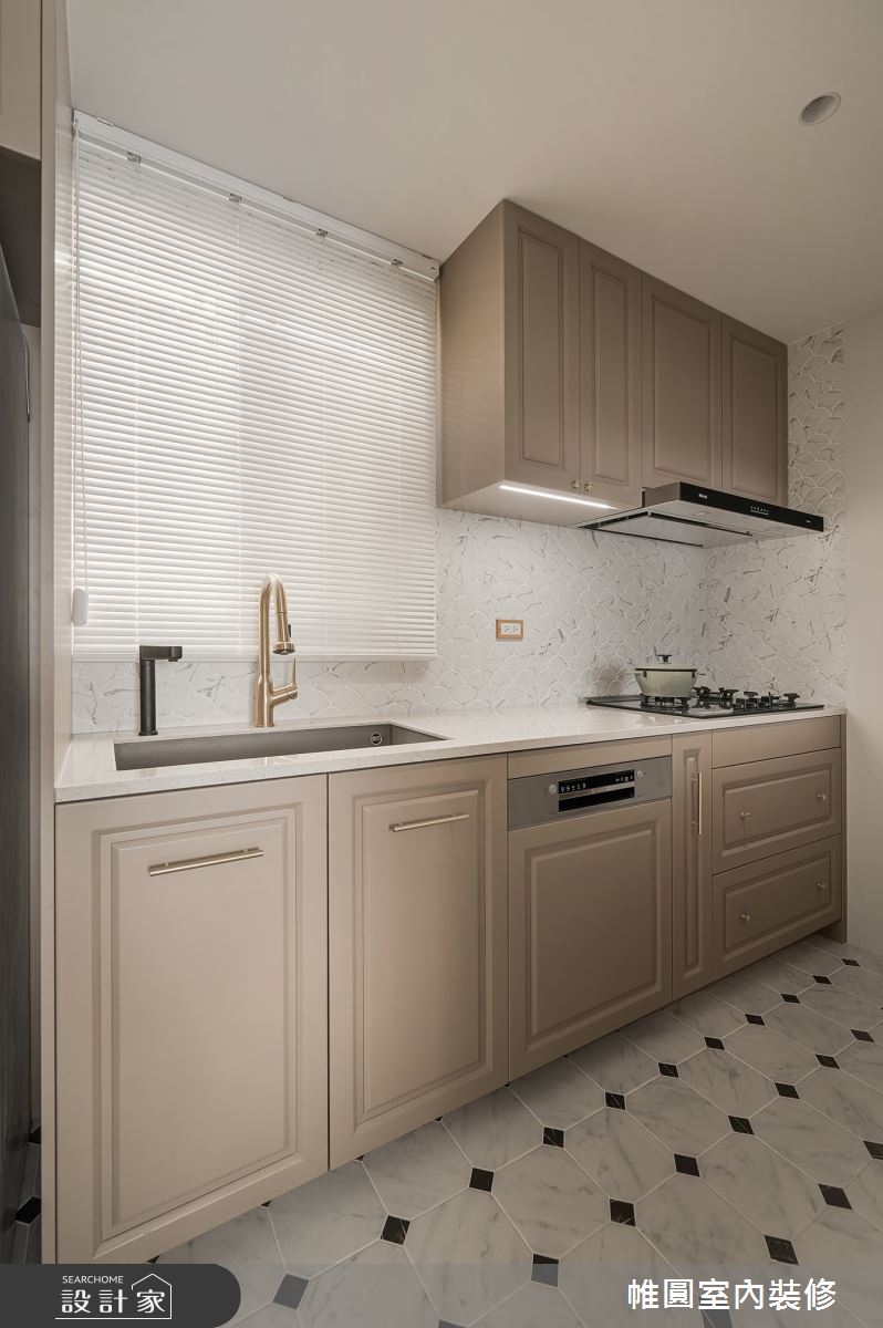30坪老屋(16~30年)＿混搭風廚房案例圖片＿帷圓‧定制 circle＿帷圓_初生•流轉時光之19