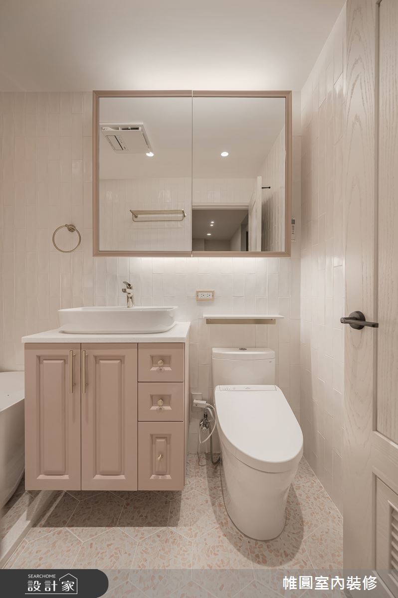 30坪老屋(16~30年)＿混搭風浴室案例圖片＿帷圓‧定制 circle＿帷圓_初生•流轉時光之25