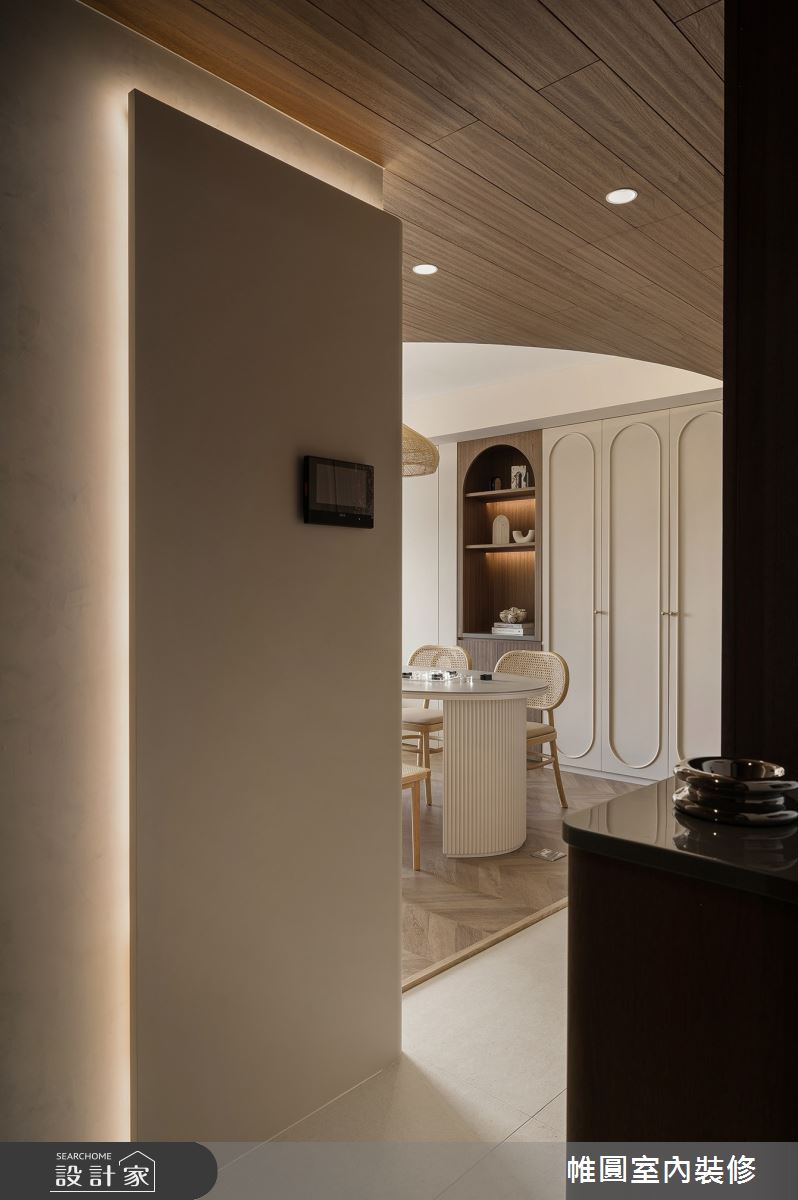 20坪預售屋＿混搭風玄關案例圖片＿帷圓‧定制 circle＿帷圓_戀戀•嶼生之3