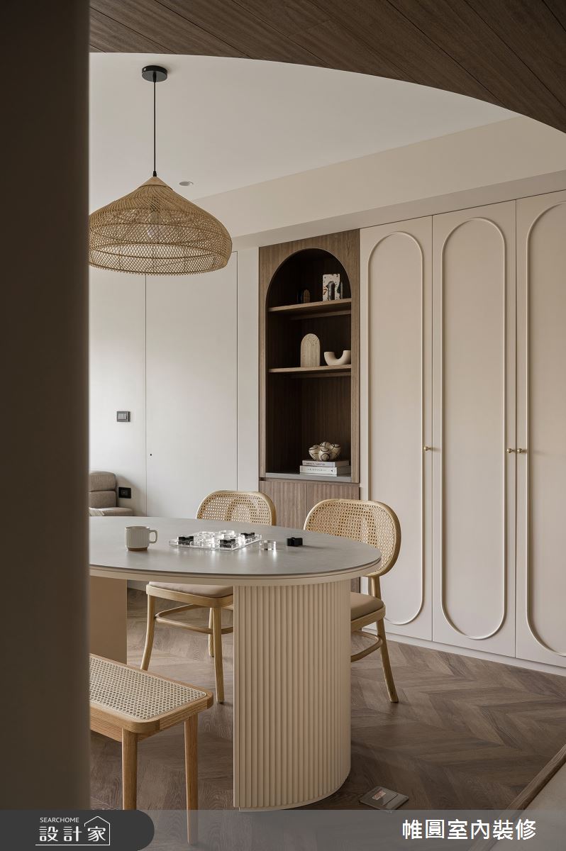 20坪預售屋＿混搭風餐廳案例圖片＿帷圓‧定制 circle＿帷圓_戀戀•嶼生之5