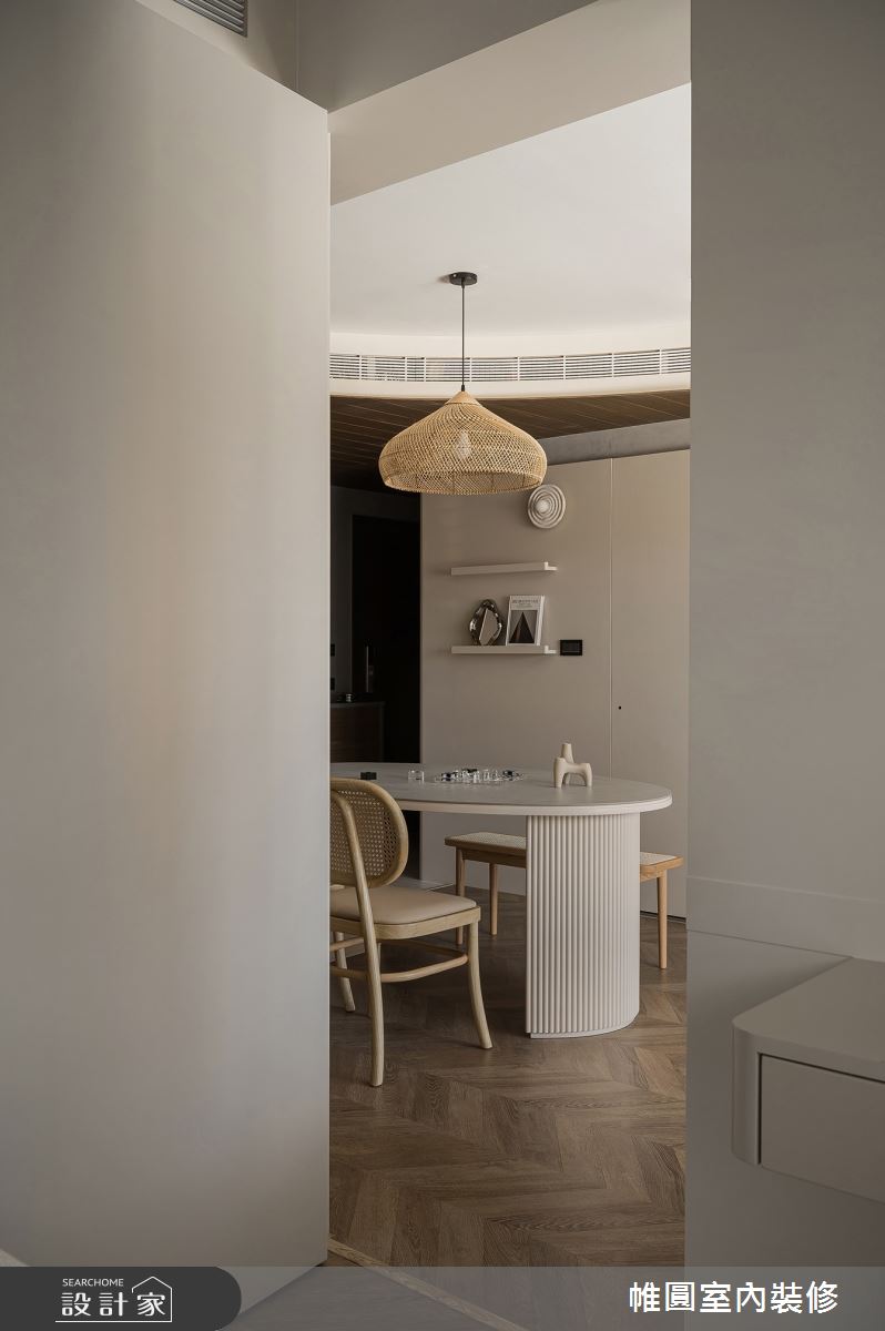 20坪預售屋＿混搭風餐廳案例圖片＿帷圓‧定制 circle＿帷圓_戀戀•嶼生之4