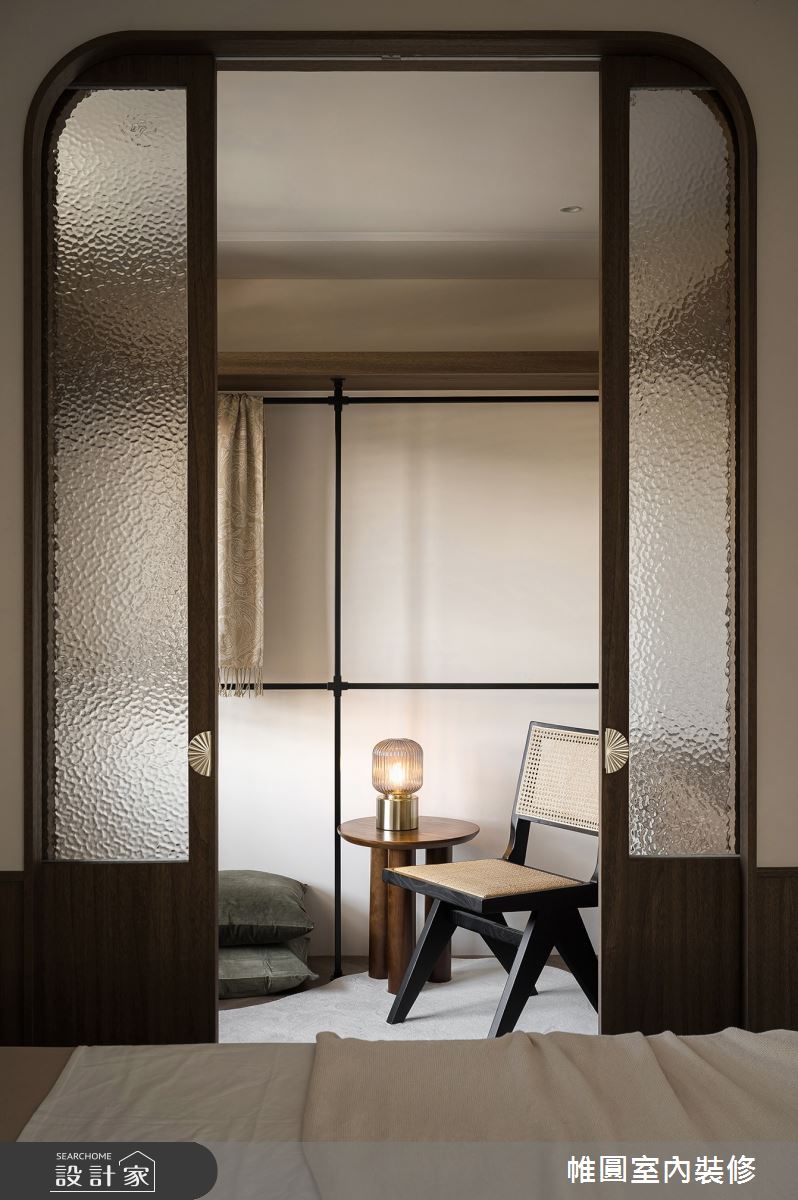 20坪預售屋＿混搭風臥室更衣間案例圖片＿帷圓‧定制 circle＿帷圓_戀戀•嶼生之19