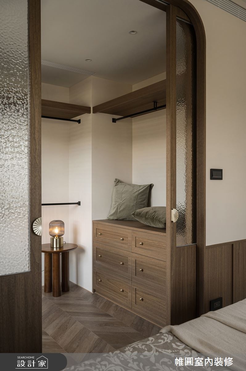 20坪預售屋＿混搭風臥室更衣間案例圖片＿帷圓‧定制 circle＿帷圓_戀戀•嶼生之20