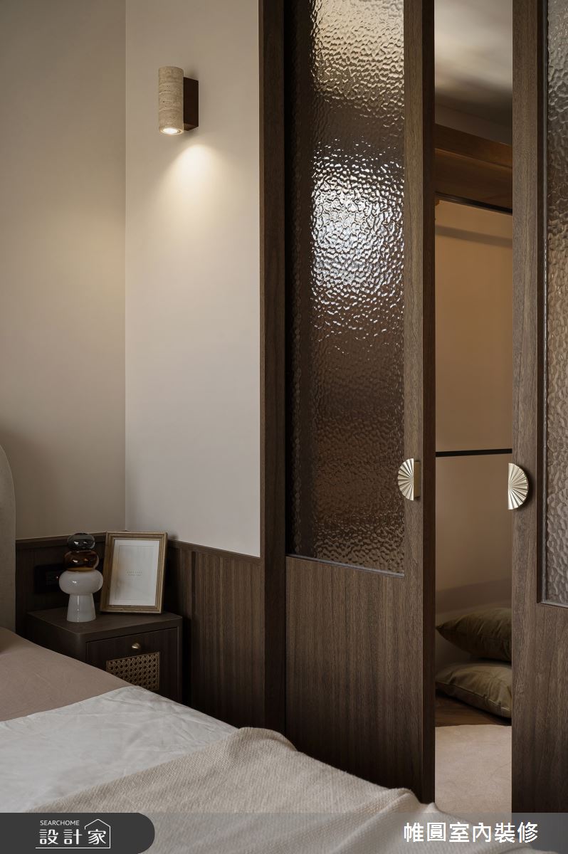 20坪預售屋＿混搭風臥室更衣間案例圖片＿帷圓‧定制 circle＿帷圓_戀戀•嶼生之21