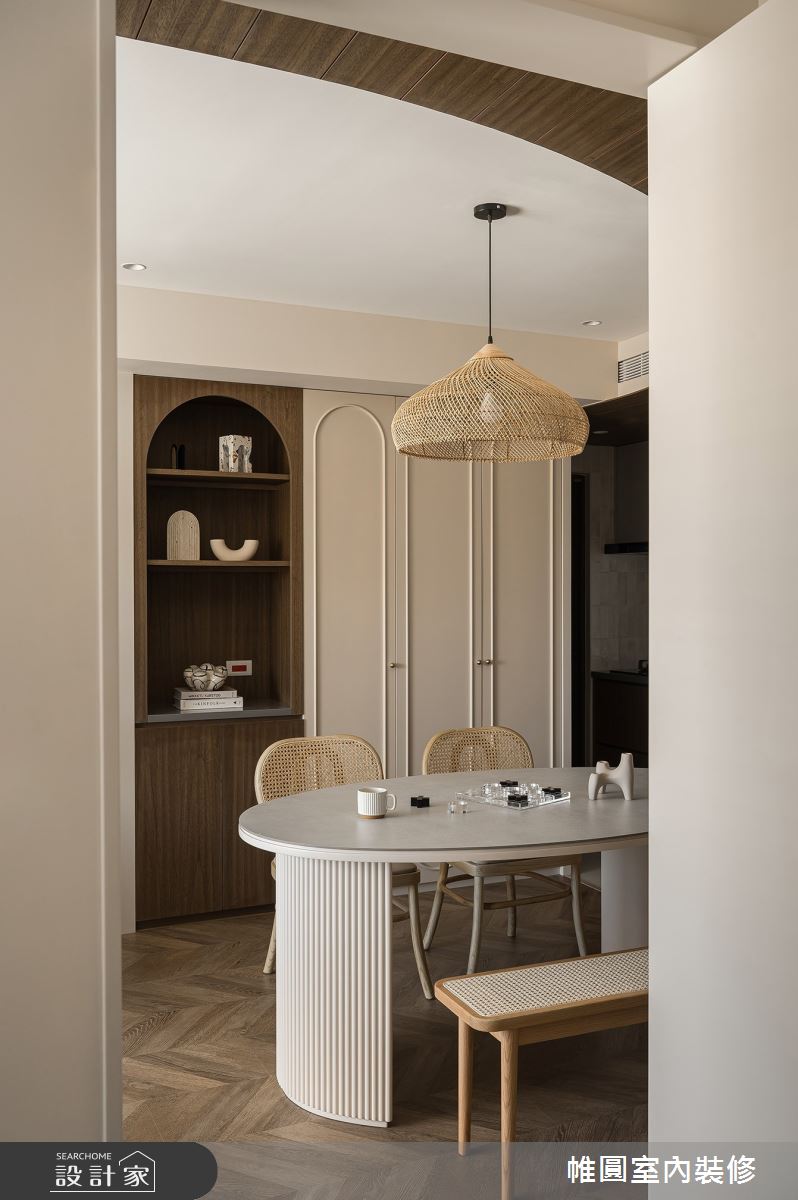 20坪預售屋＿混搭風餐廳案例圖片＿帷圓‧定制 circle＿帷圓_戀戀•嶼生之11