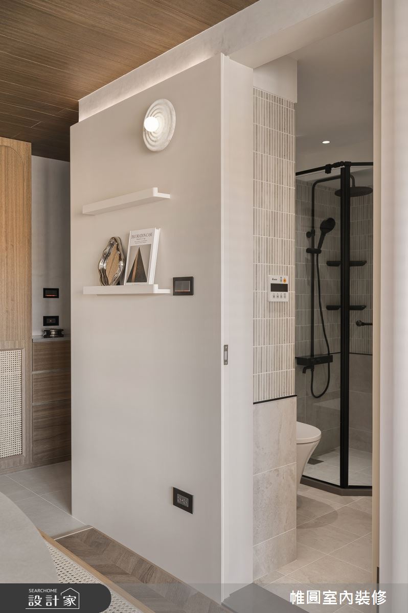 20坪預售屋＿混搭風浴室案例圖片＿帷圓‧定制 circle＿帷圓_戀戀•嶼生之14