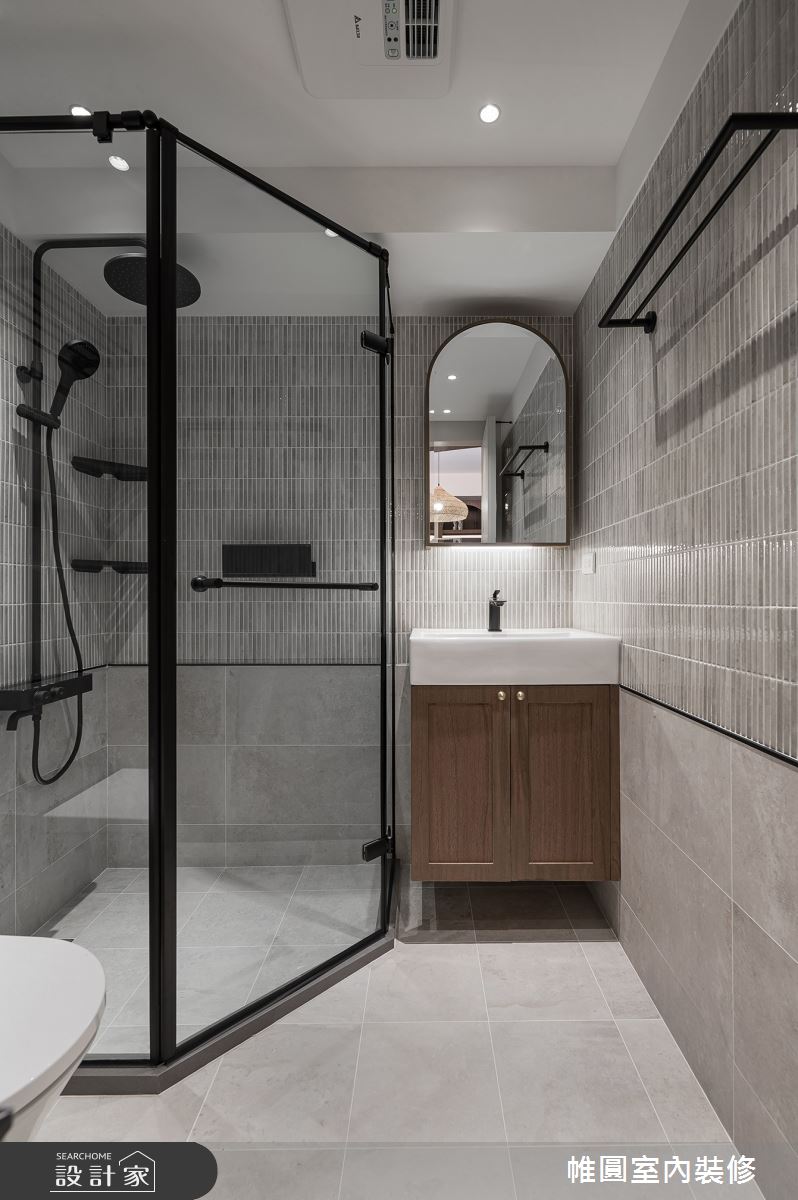 20坪預售屋＿混搭風浴室案例圖片＿帷圓‧定制 circle＿帷圓_戀戀•嶼生之22