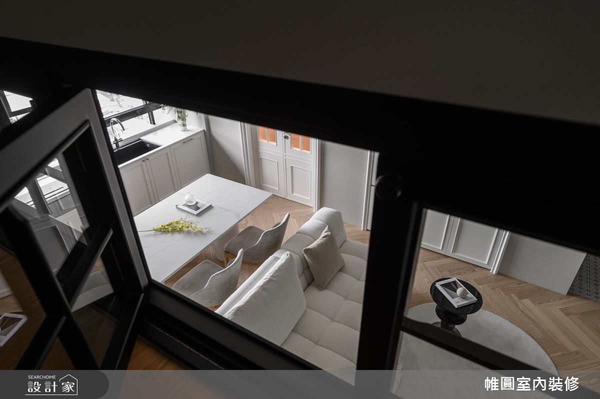 15坪中古屋(5~15年)＿美式風客廳餐廳案例圖片＿帷圓‧定制 circle＿帷圓_漫步•逸境之11