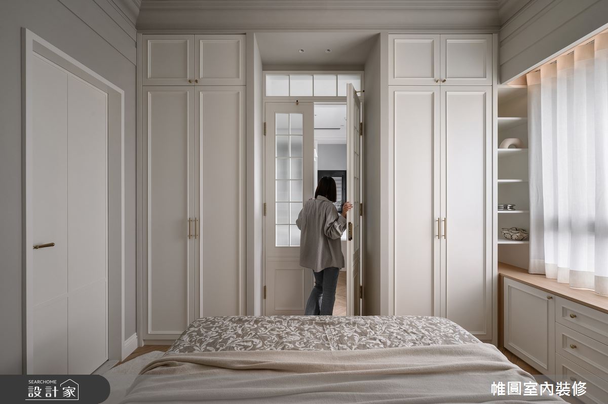 15坪中古屋(5~15年)＿美式風臥室案例圖片＿帷圓‧定制 circle＿帷圓_漫步•逸境之13