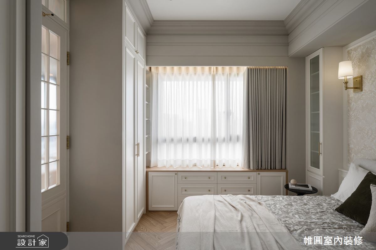 15坪中古屋(5~15年)＿美式風臥室案例圖片＿帷圓‧定制 circle＿帷圓_漫步•逸境之17