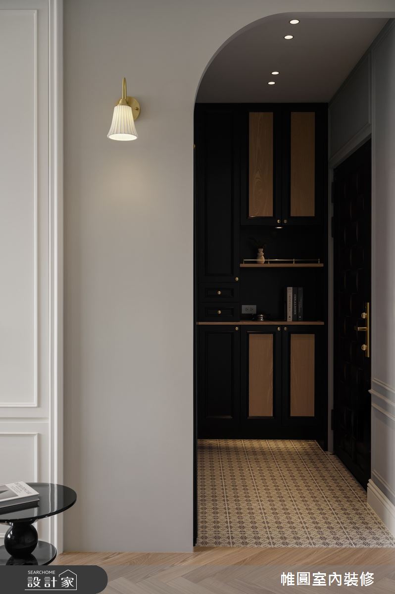 15坪中古屋(5~15年)＿美式風玄關案例圖片＿帷圓‧定制 circle＿帷圓_漫步•逸境之19