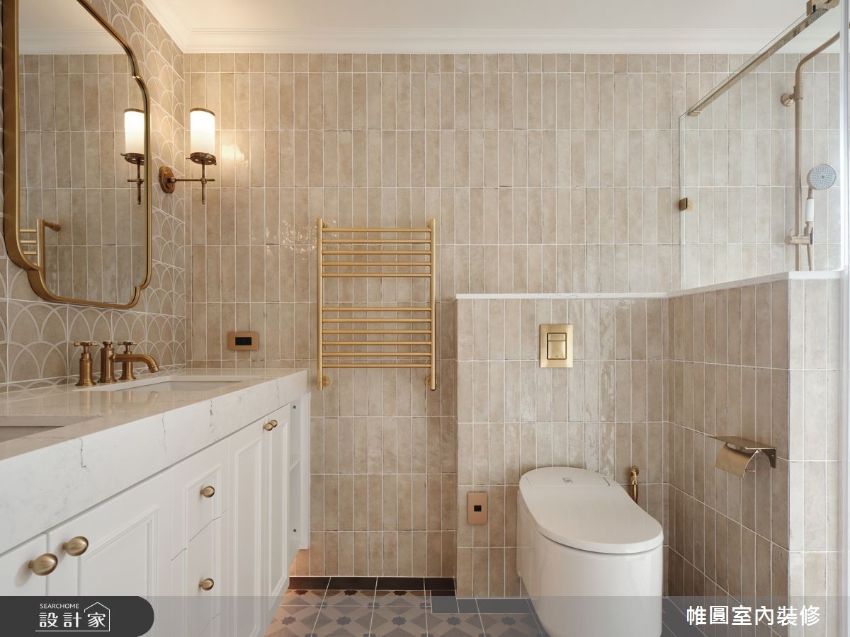 50坪毛胚屋＿美式風浴室案例圖片＿帷圓‧定制 circle＿帷圓_上城寓所之12