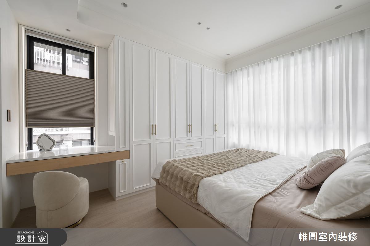30坪新成屋(5年以下)＿混搭風臥室案例圖片＿帷圓‧定制 circle＿帷圓_純淨•淳境之11