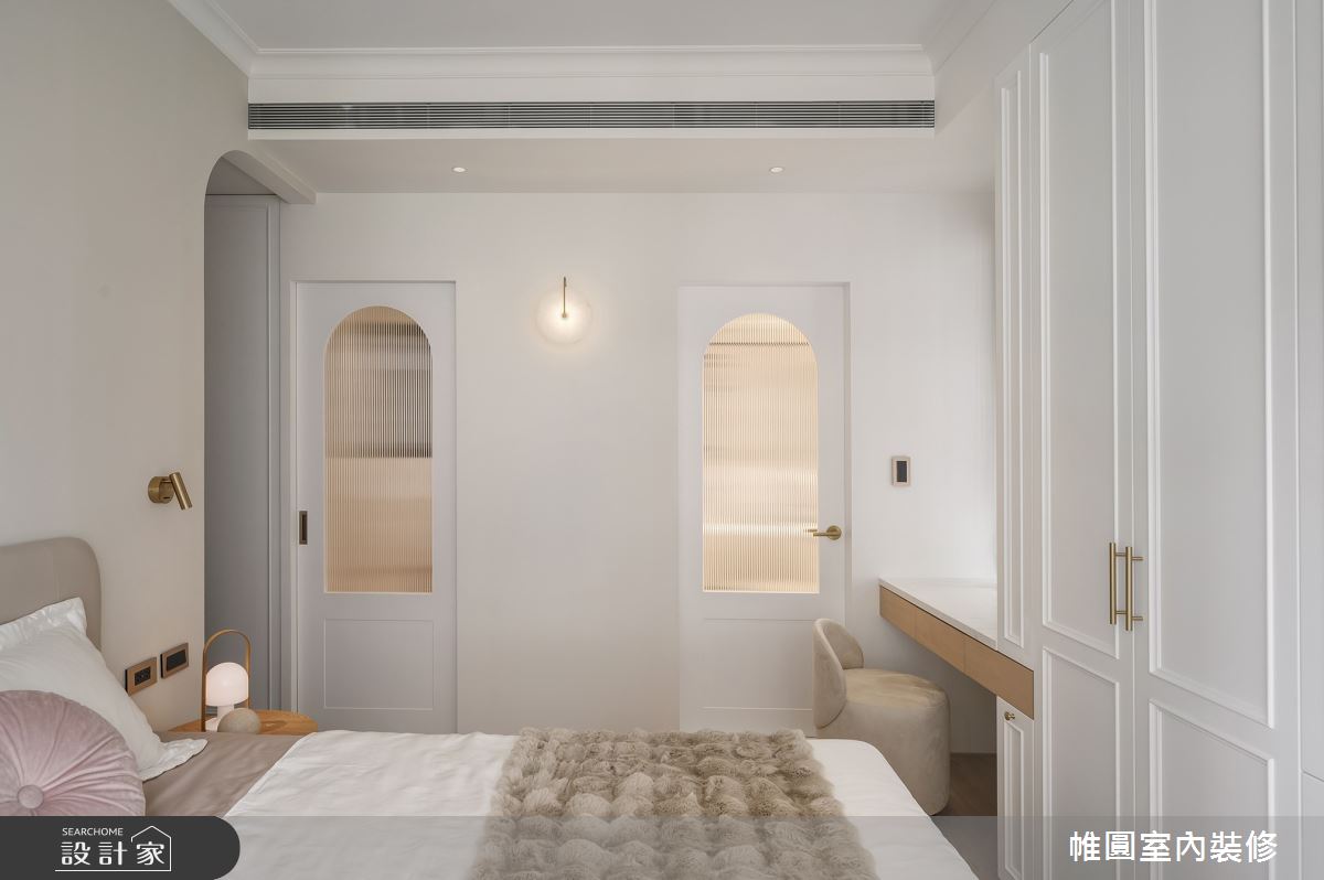 30坪新成屋(5年以下)＿混搭風臥室案例圖片＿帷圓‧定制 circle＿帷圓_純淨•淳境之13