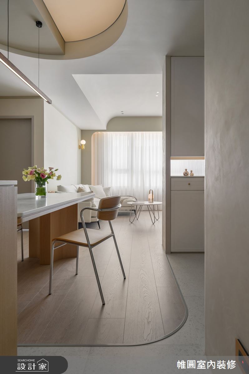 30坪新成屋(5年以下)＿混搭風餐廳案例圖片＿帷圓‧定制 circle＿帷圓_純淨•淳境之16