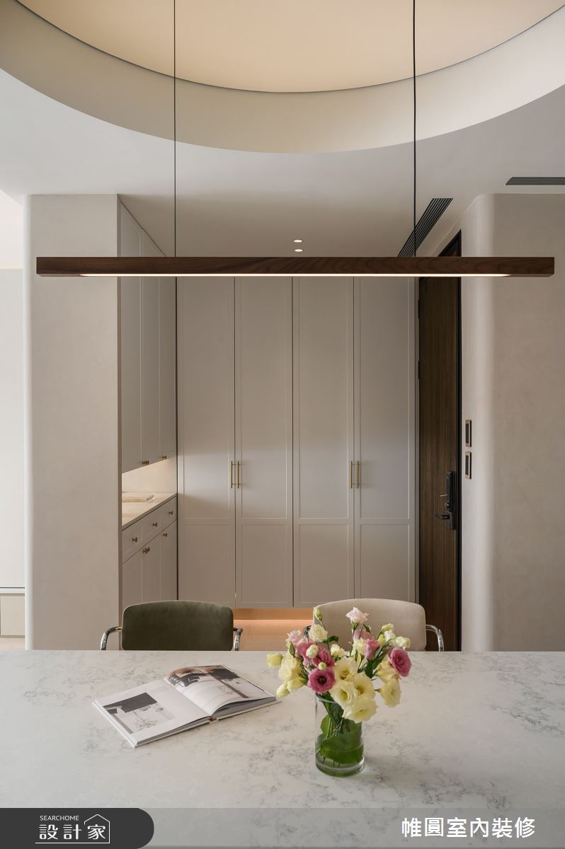 30坪新成屋(5年以下)＿混搭風餐廳案例圖片＿帷圓‧定制 circle＿帷圓_純淨•淳境之18