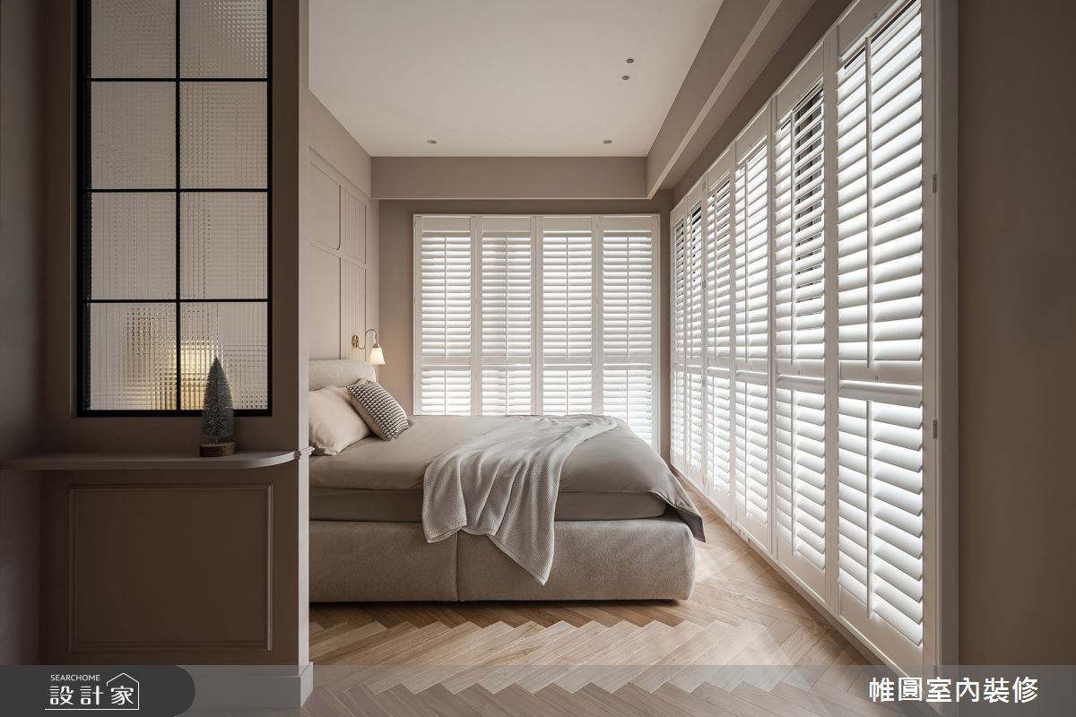 45坪新成屋(5年以下)＿混搭風臥室案例圖片＿帷圓‧定制 circle＿帷圓_光合•座永之13