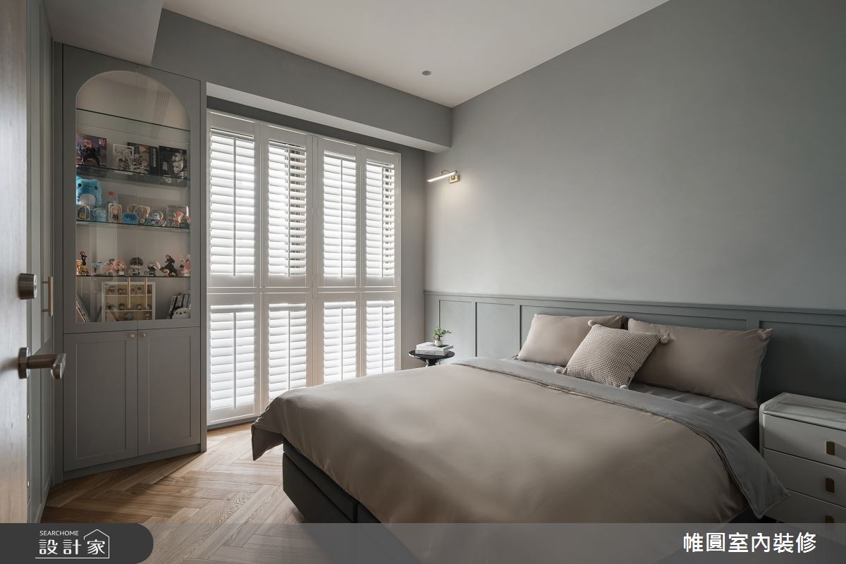 45坪新成屋(5年以下)＿混搭風客房案例圖片＿帷圓‧定制 circle＿帷圓_光合•座永之20