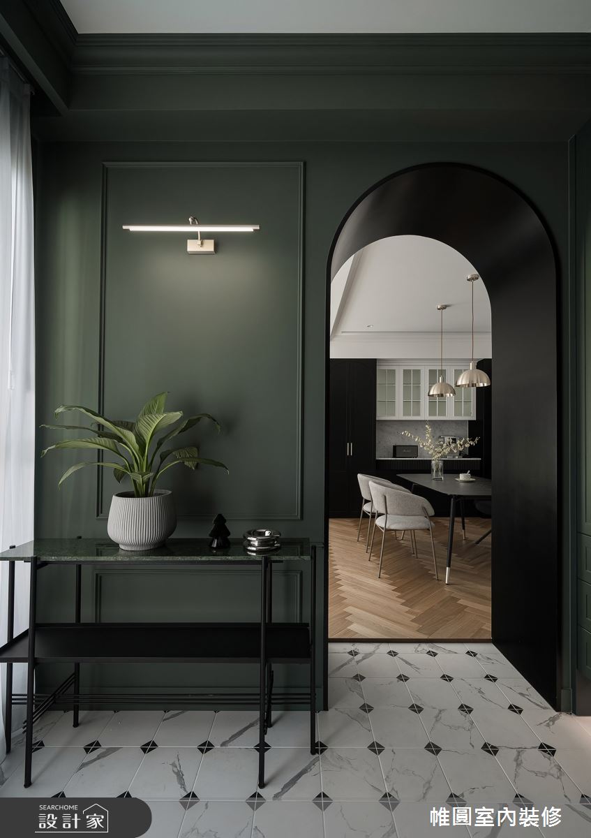 45坪新成屋(5年以下)＿混搭風玄關案例圖片＿帷圓‧定制 circle＿帷圓_光合•座永之23