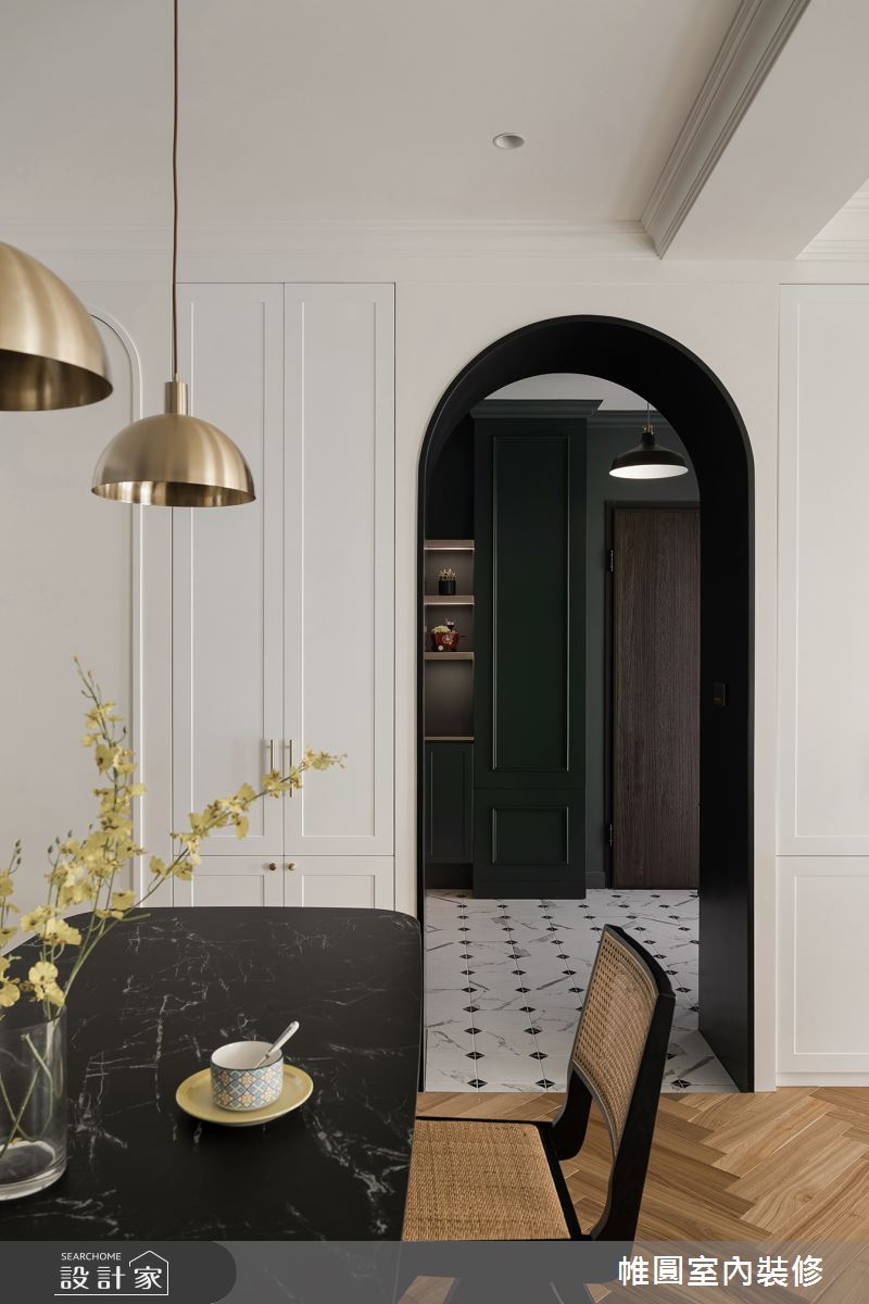 45坪新成屋(5年以下)＿混搭風玄關餐廳案例圖片＿帷圓‧定制 circle＿帷圓_光合•座永之25