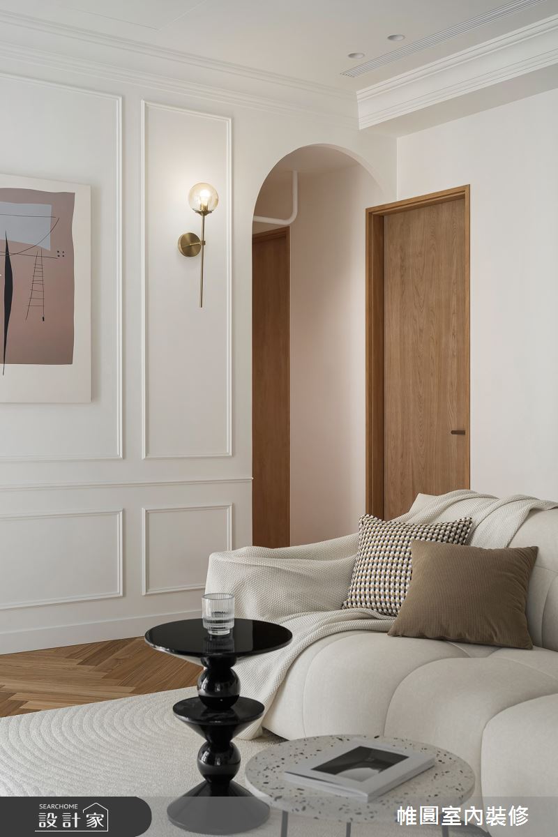 45坪新成屋(5年以下)＿混搭風客廳案例圖片＿帷圓‧定制 circle＿帷圓_光合•座永之30