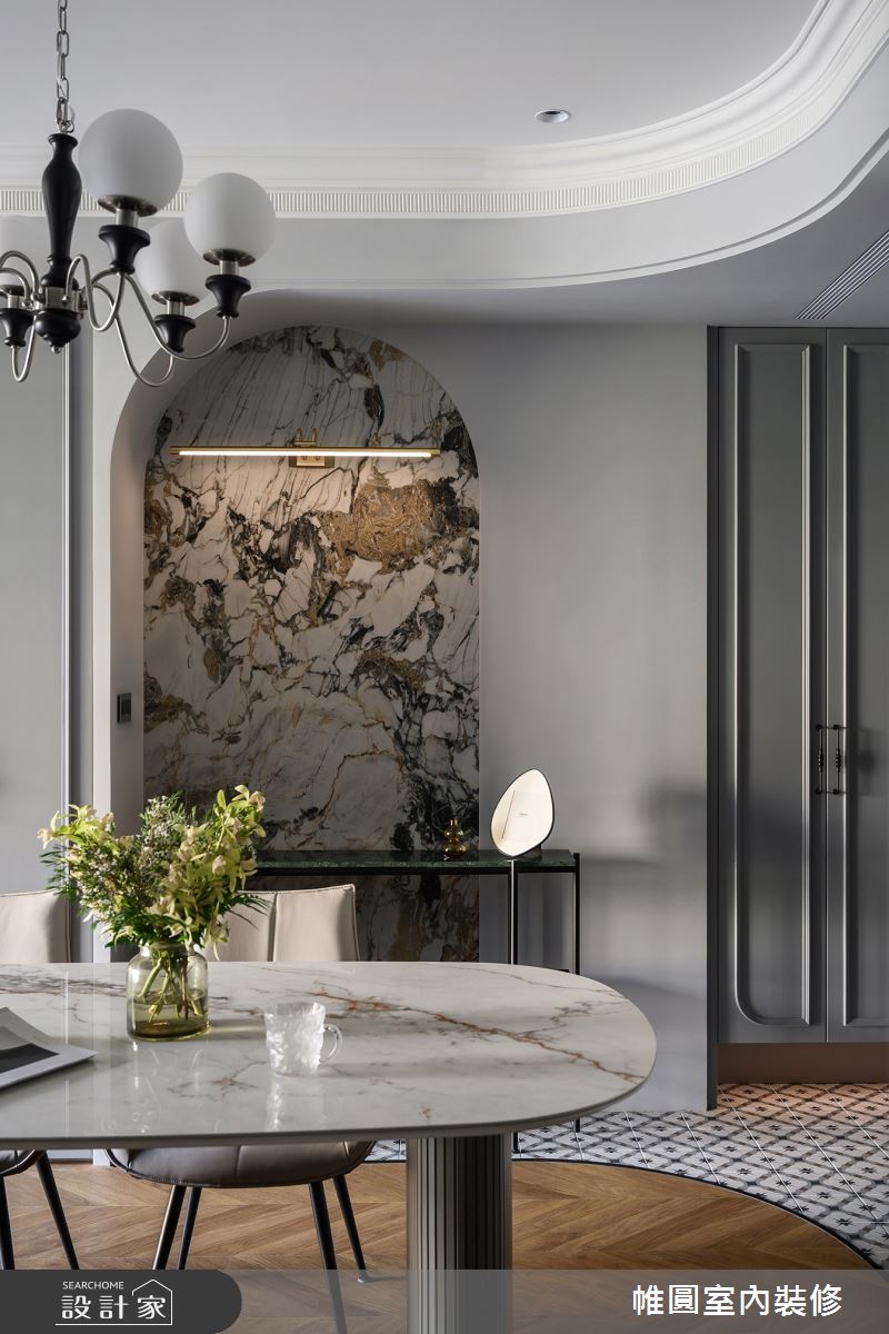 30坪新成屋(5年以下)＿混搭風餐廳案例圖片＿帷圓‧定制 circle＿帷圓_墨青•寫影之14