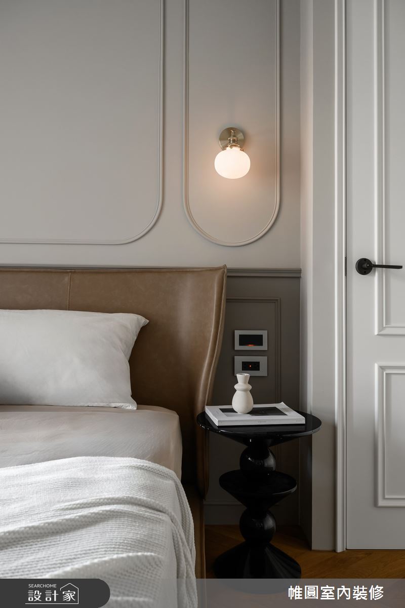 30坪新成屋(5年以下)＿混搭風臥室案例圖片＿帷圓‧定制 circle＿帷圓_墨青•寫影之22