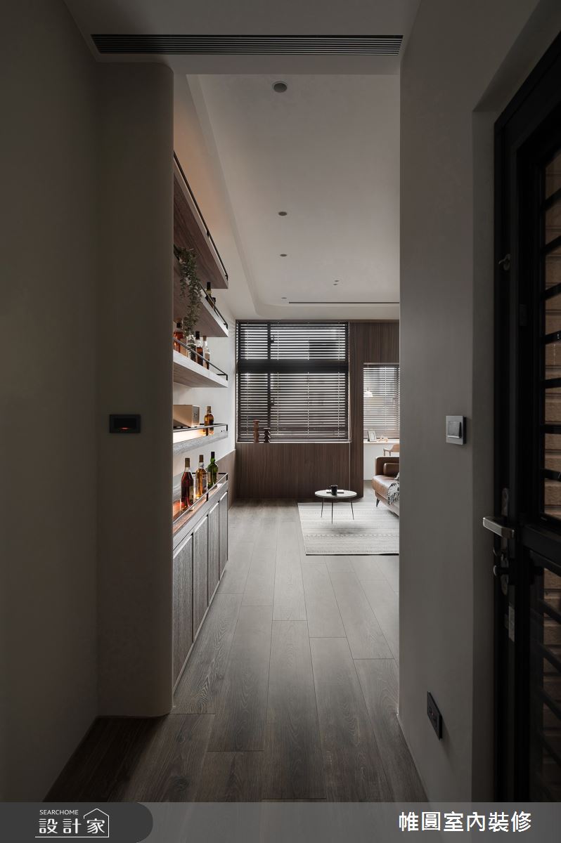 20坪中古屋(5~15年)＿人文禪風玄關案例圖片＿帷圓‧定制 circle＿帷圓_匠藏 • 酩寓之9