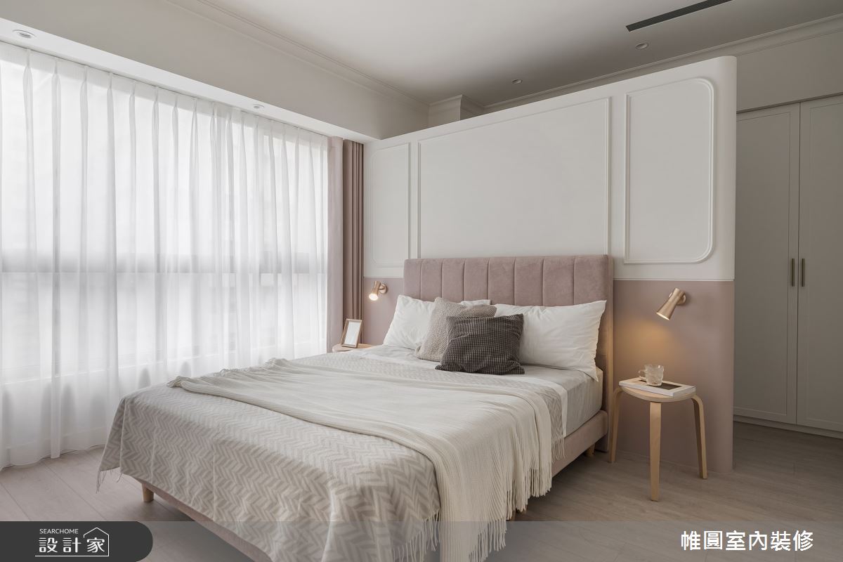 42坪中古屋(5~15年)＿美式風臥室案例圖片＿帷圓‧定制 circle＿帷圓_白居 • 浪境戀曲之13