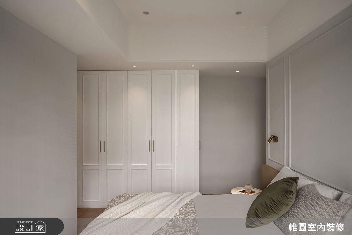 32坪新成屋(5年以下)＿混搭風臥室案例圖片＿帷圓‧定制 circle＿帷圓_序光 • 琉境之13