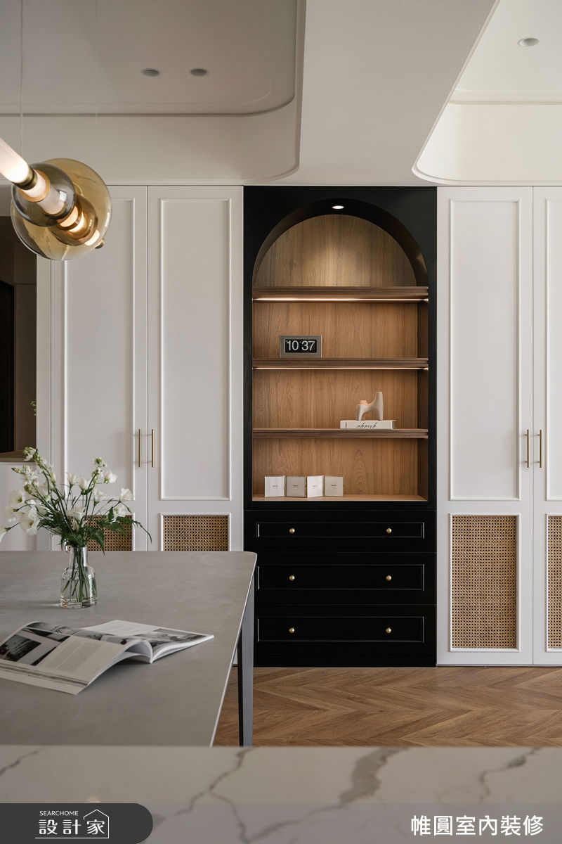 32坪新成屋(5年以下)＿混搭風餐廳案例圖片＿帷圓‧定制 circle＿帷圓_序光 • 琉境之19