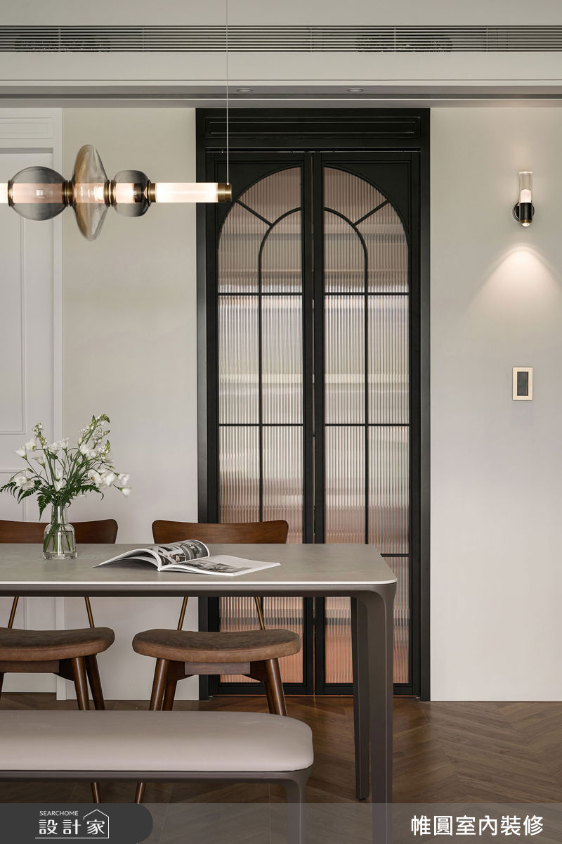 32坪新成屋(5年以下)＿混搭風餐廳案例圖片＿帷圓‧定制 circle＿帷圓_序光 • 琉境之20