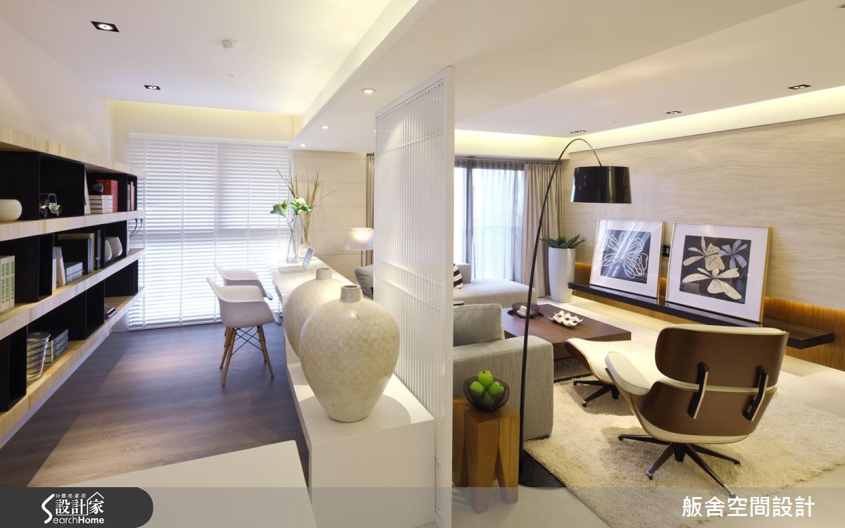 42坪新成屋(5年以下)＿混搭風客廳書房案例圖片＿舨舍空間設計有限公司＿舨舍_07之7