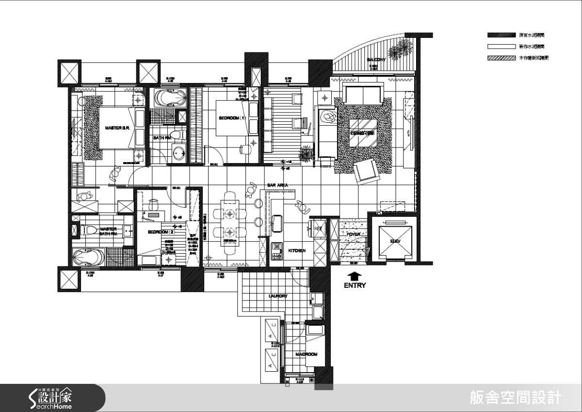 42坪新成屋(5年以下)＿混搭風案例圖片＿舨舍空間設計有限公司＿舨舍_07之13