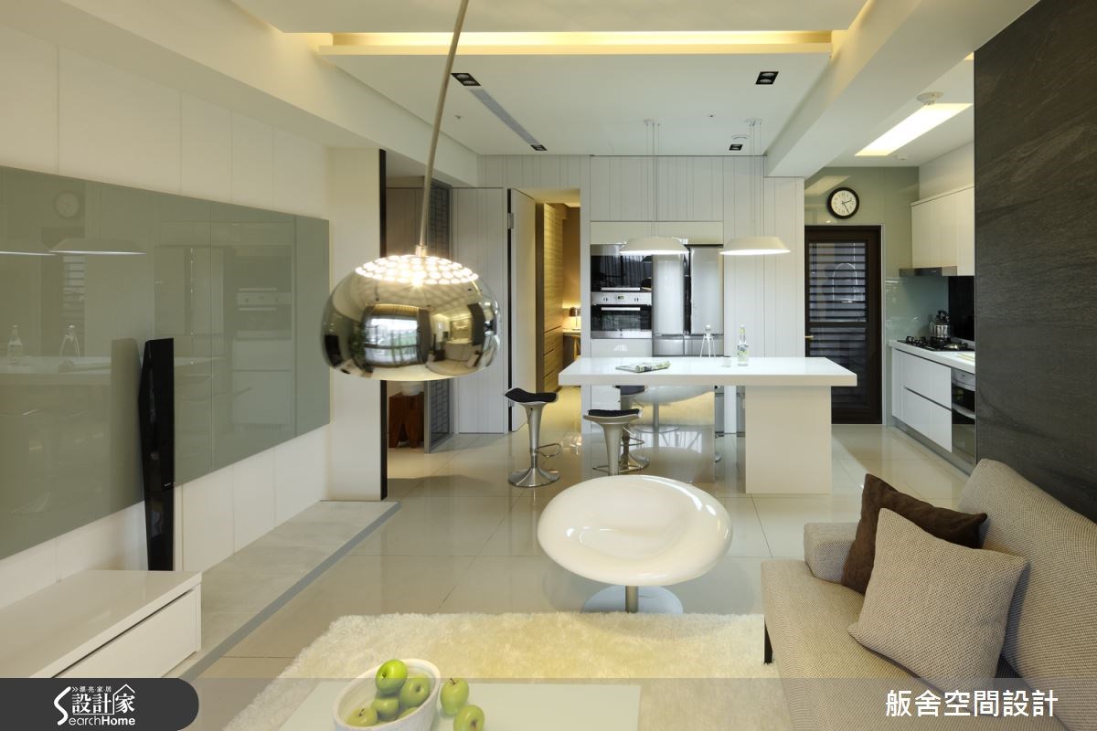 20坪新成屋(5年以下)＿現代風客廳餐廳吧檯案例圖片＿舨舍空間設計有限公司＿舨舍_08之6